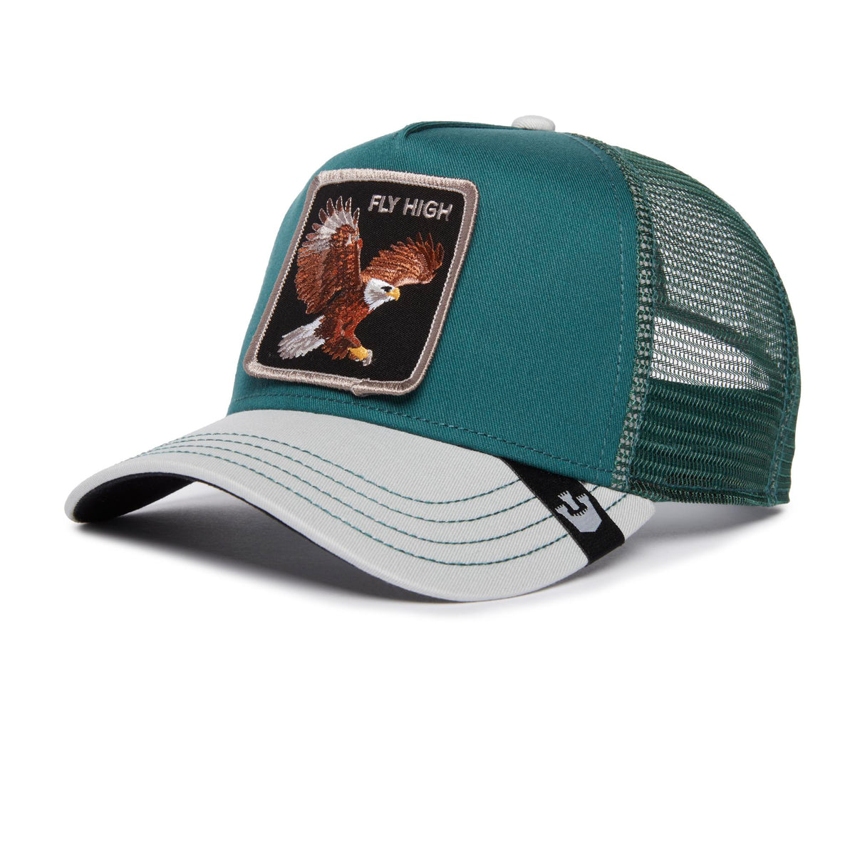 Goorin Bros. Trucker Cap Eagle Fan - Emerald