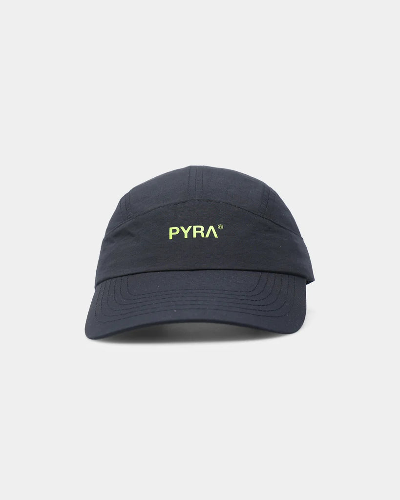 PYRA Core Logo Strapback Black Volt