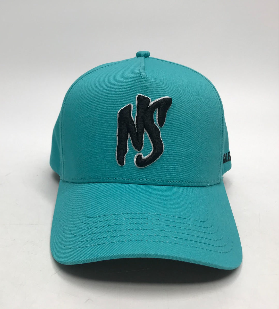 NS Aframe Teal Black Snapback YOUTH Fit