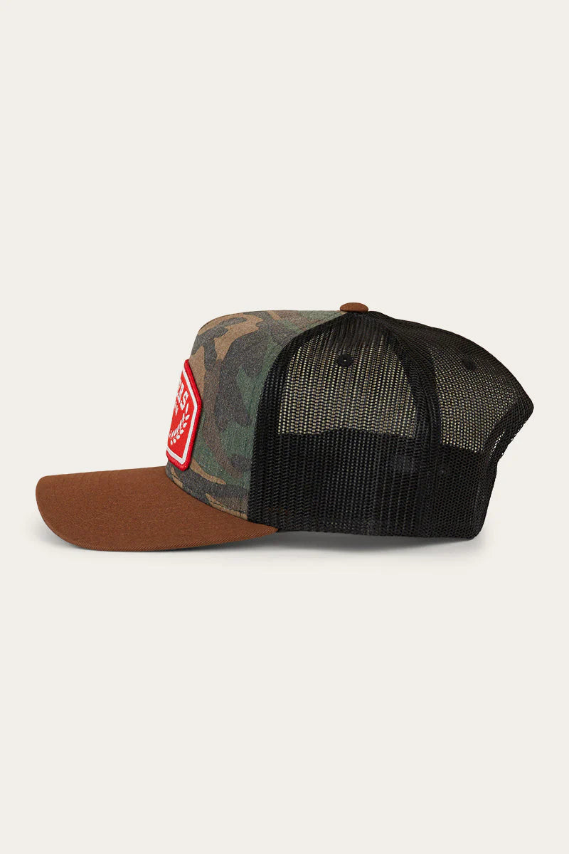 Wheatbelt Trucker - Camo / Chocolate