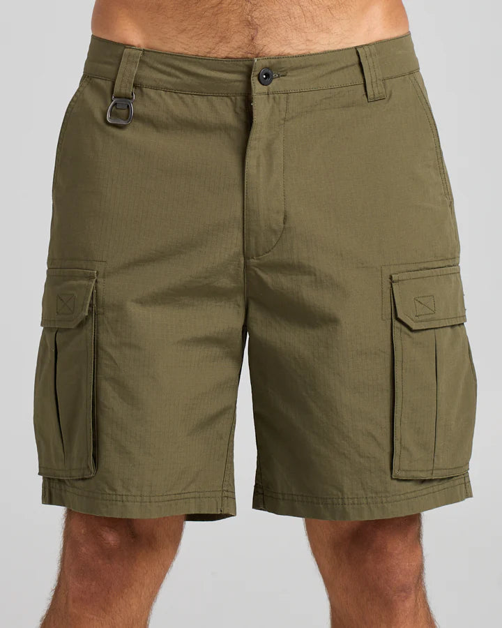 SNAGGED | 20inch CARGO SHORT - OLIVE