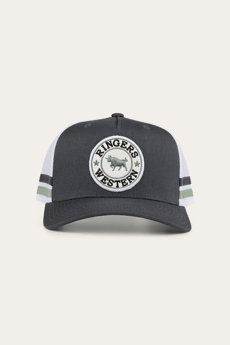 McCoy Trucker Cap Charcoal Leaf