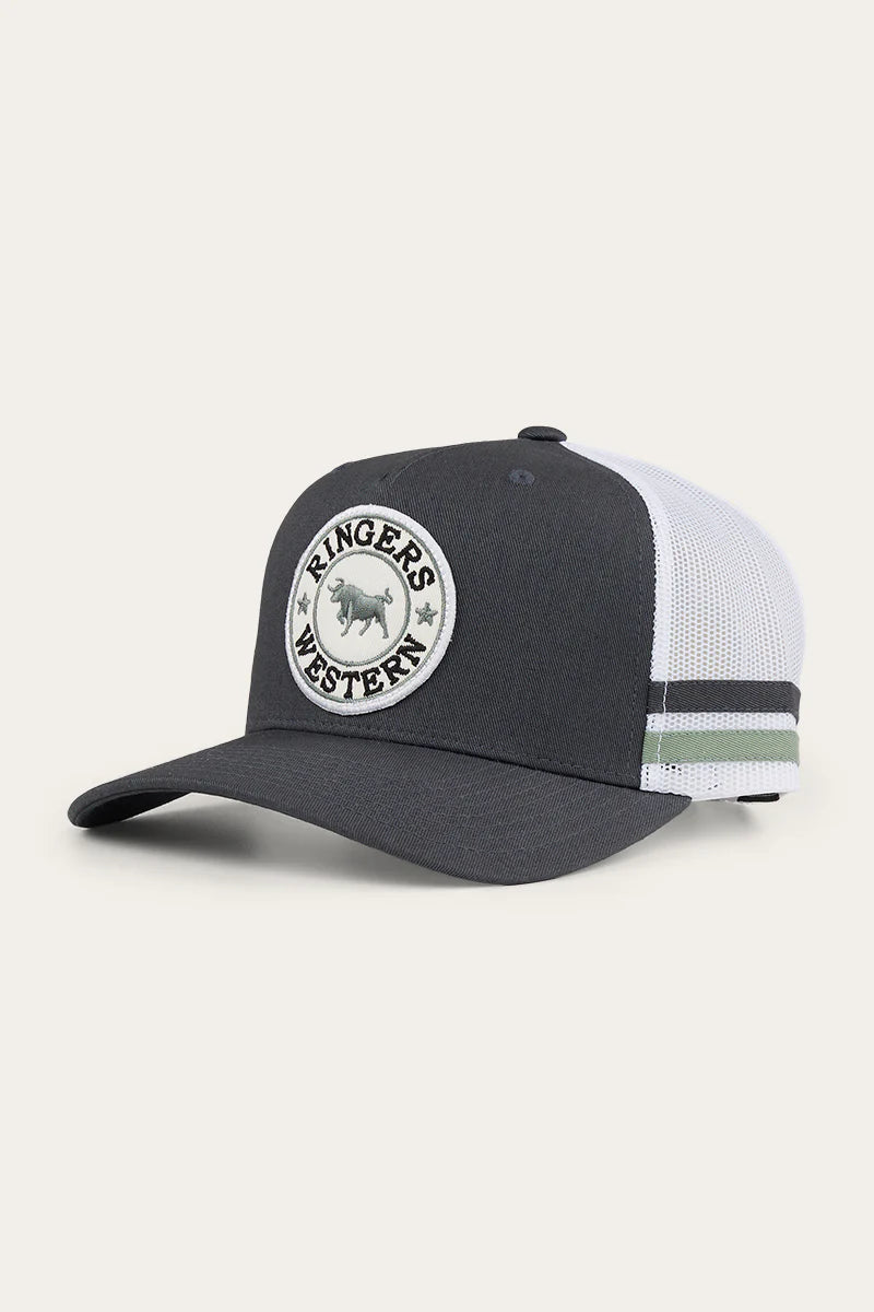 McCoy Trucker Cap Charcoal Leaf