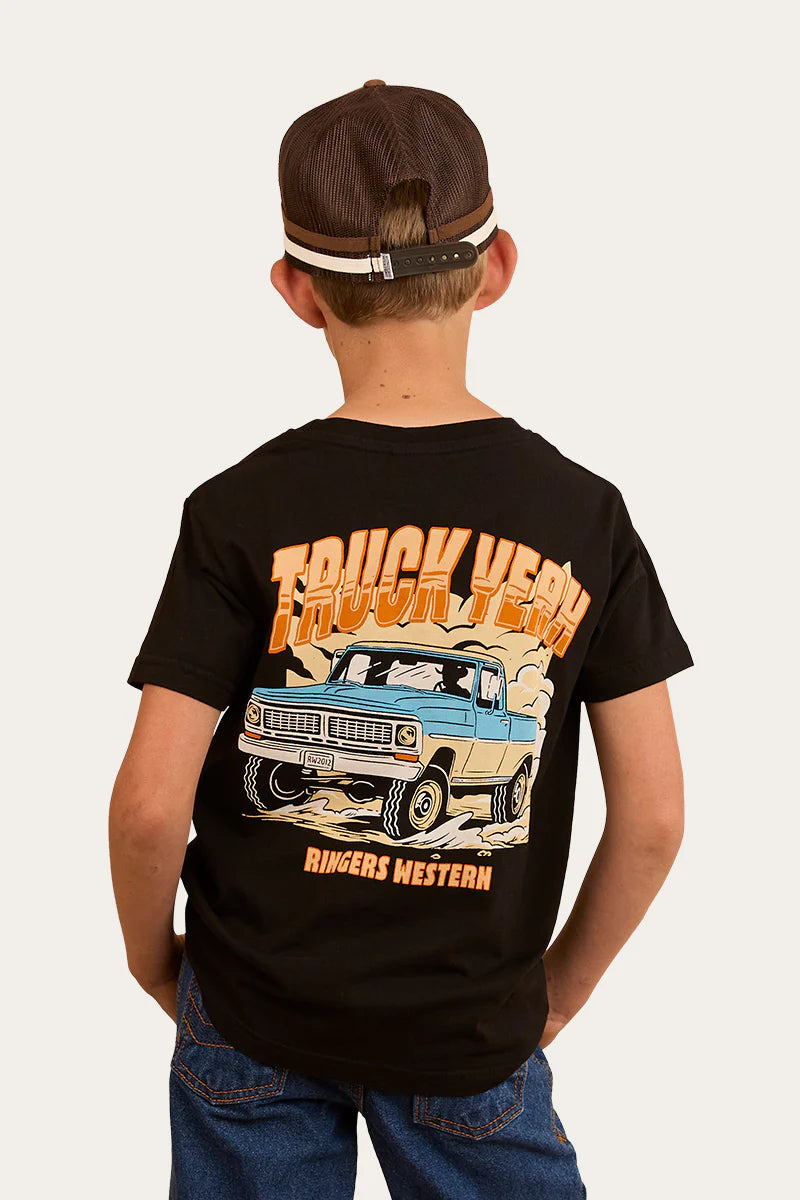 Truck Yeah Boys Classic Fit T-Shirt - Black