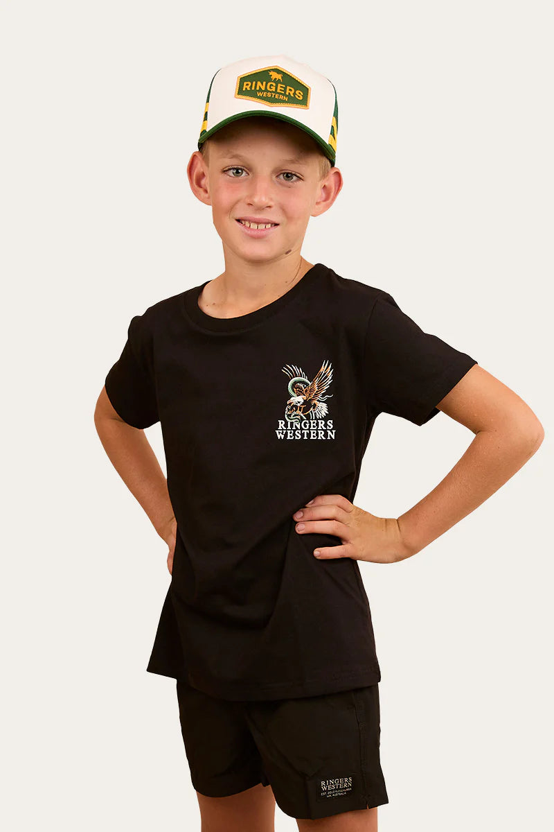 Eyrie Kids Classic Fit T-Shirt - Black