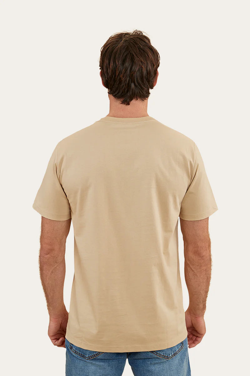 Southbridge Mens Classic Fit Pocket Tee - Dark Sand