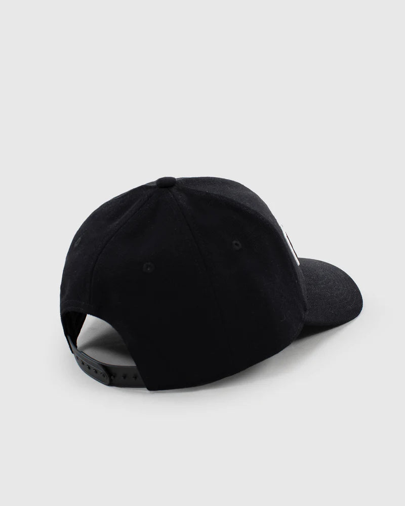 Arch High Rise Cap Black