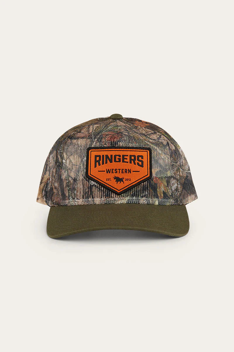 Jett Trucker Cap - Military Green / Camo