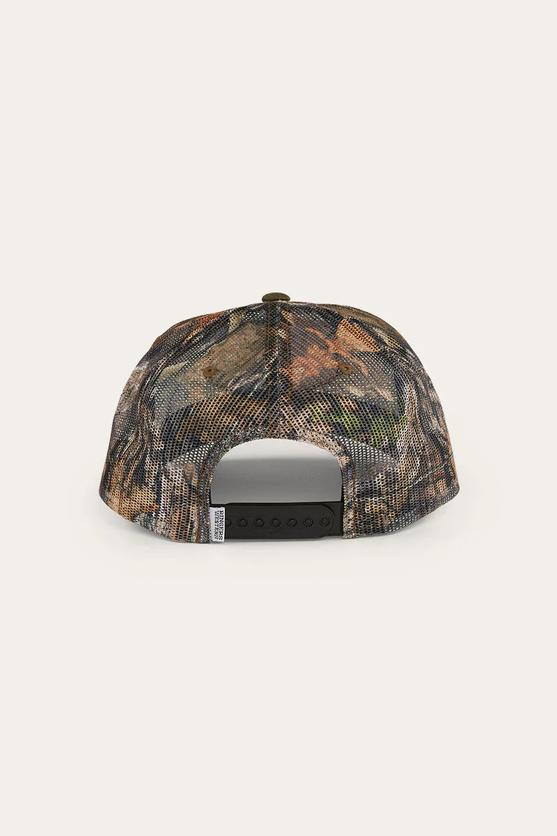 Jett Trucker Cap - Military Green / Camo