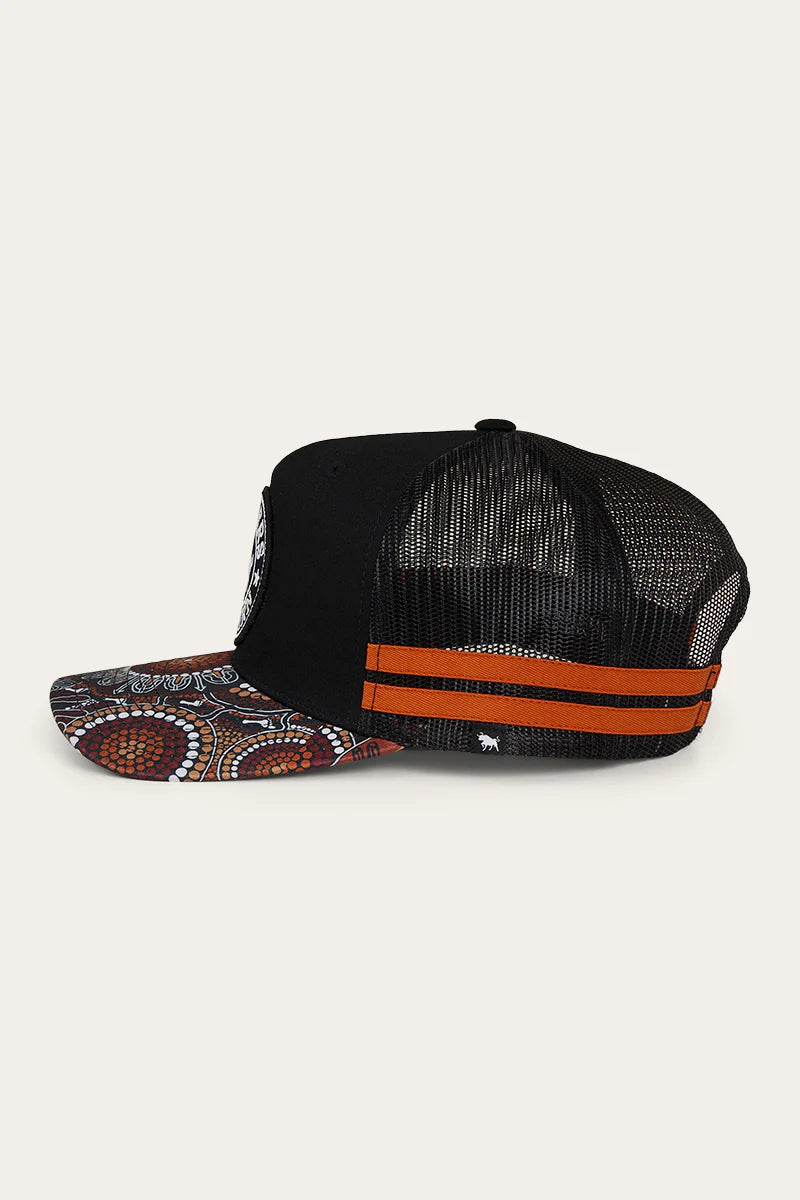 Walkabout Warrior Trucker Cap Black