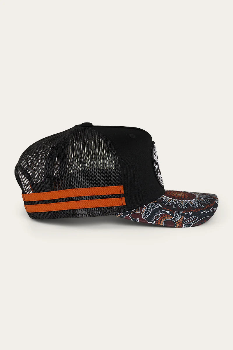 Walkabout Warrior Trucker Cap Black