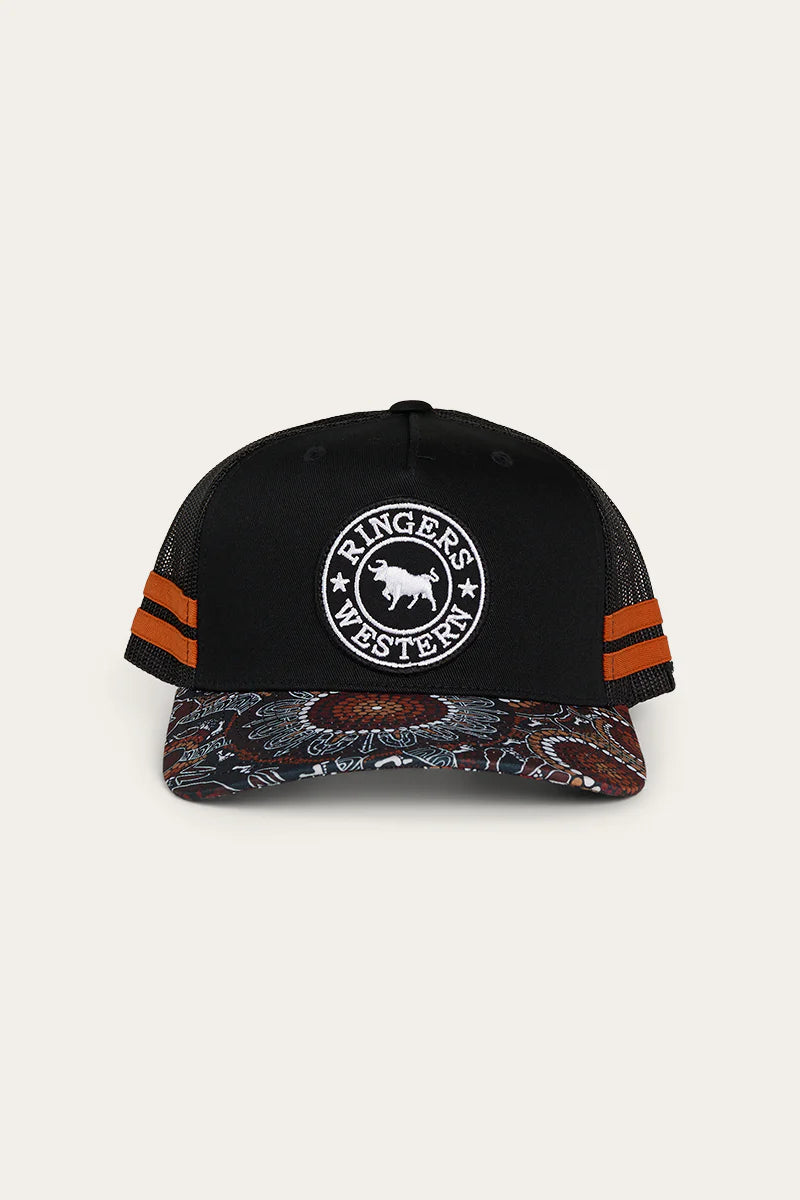 Walkabout Warrior Trucker Cap Black