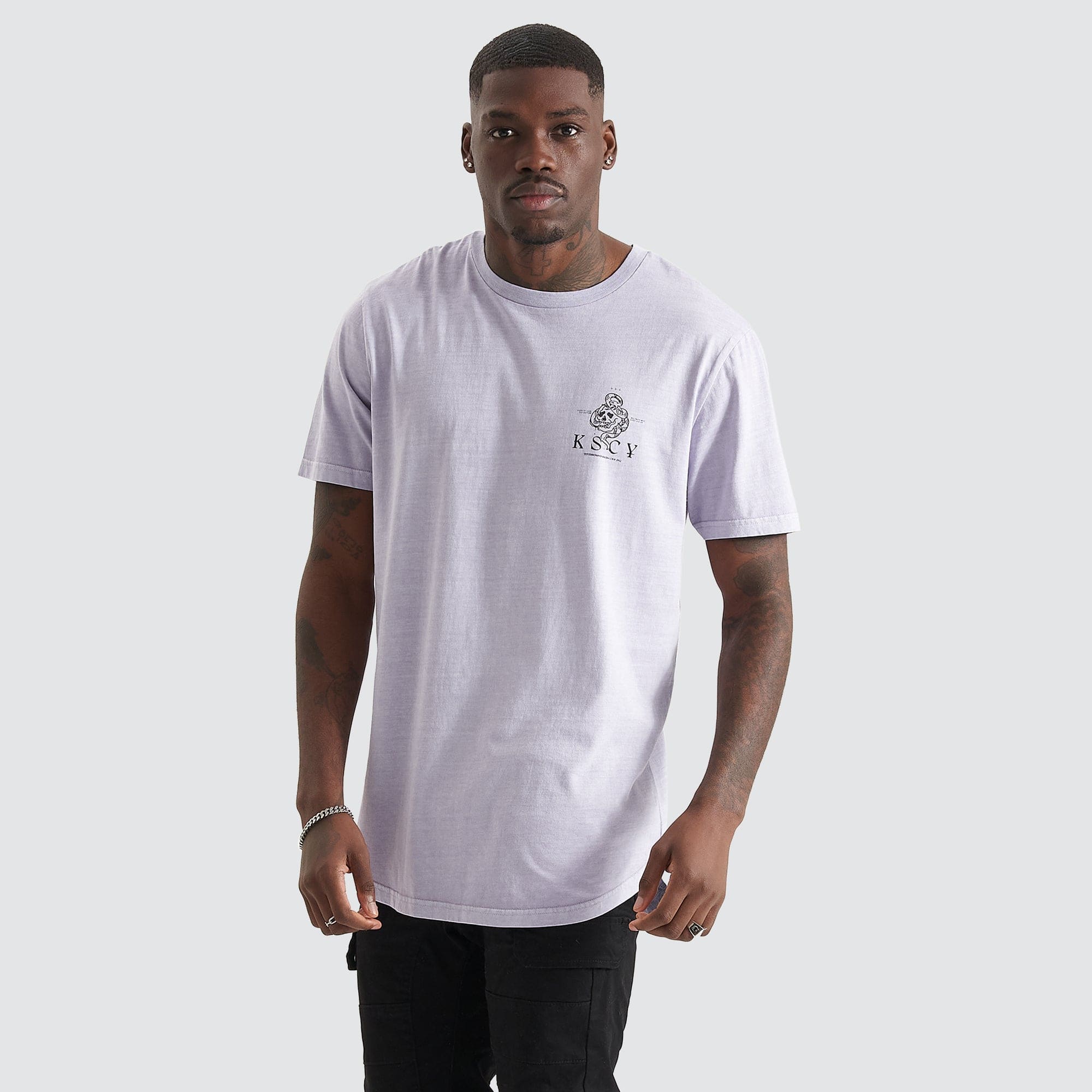Hades Dual Curved Hem Tee Pigment Cosmic Sky – neglectedsociety