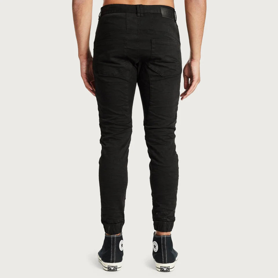 Hydra Denim Jogger Jet Black