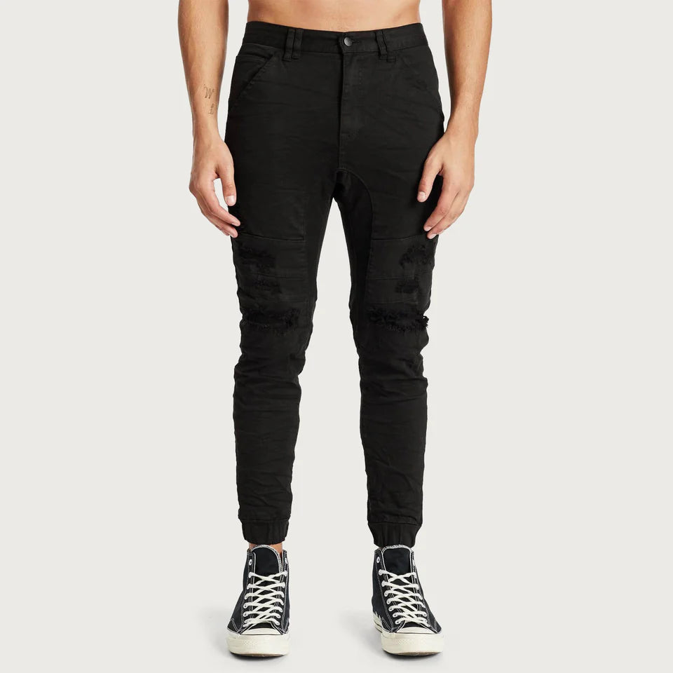 Hydra Denim Jogger Jet Black