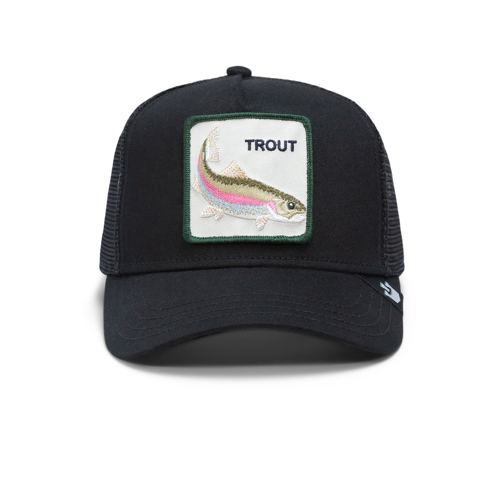 Goorin Bros. Trucker Cap The Trout Fish - Black